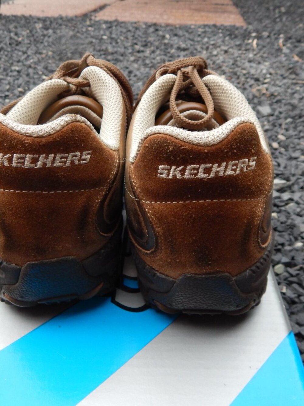 Skechers Compulsions Organic Desert Brown Shoes Sneakers Size 8.5 - Picture 4 of 6